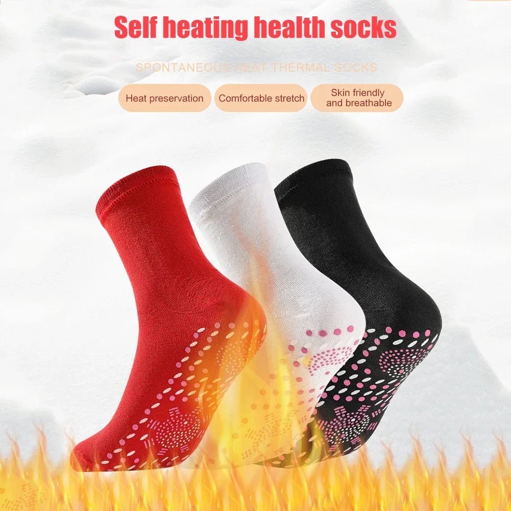 Self-Heating Magnetic Therapy Socks for Pain Relief - Unisex - silverfoxgoods